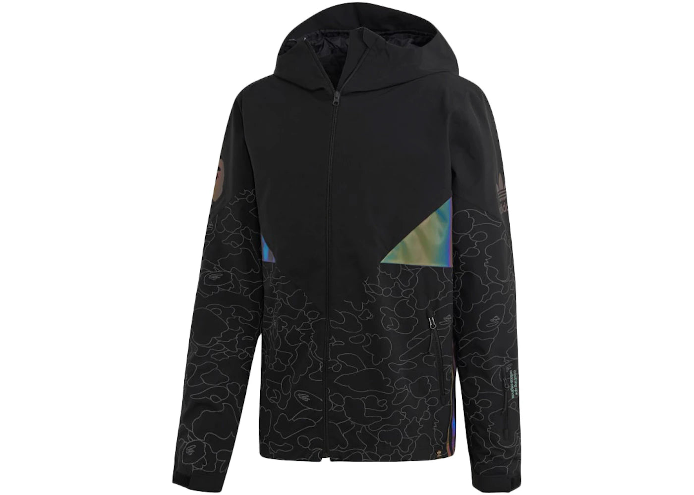 BAPE x Adidas Snow Jacket Black