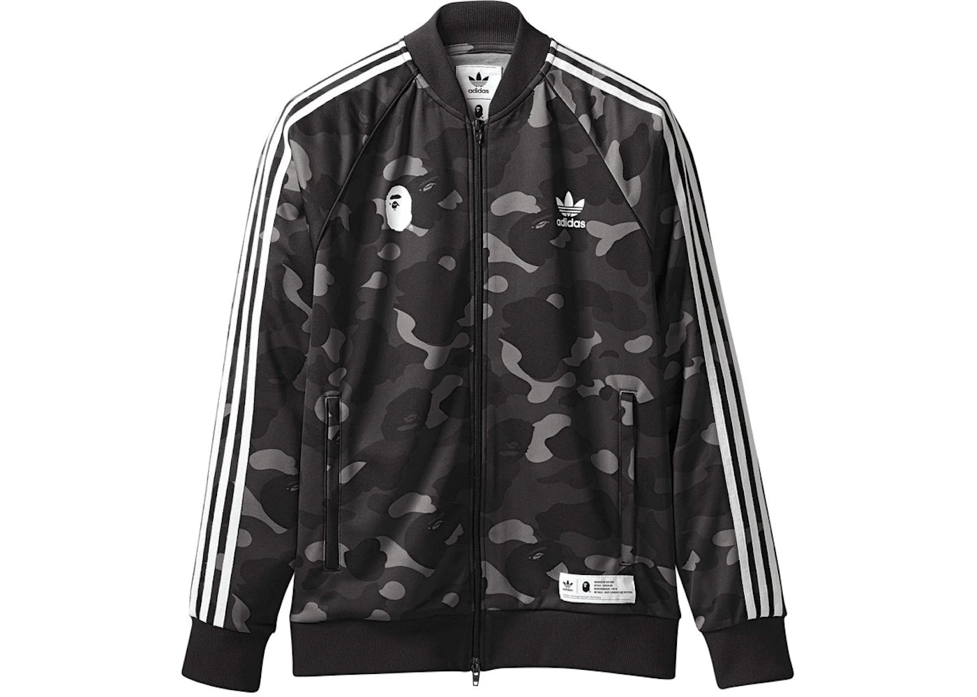 BAPE x adidas adicolor Track Top Cinder