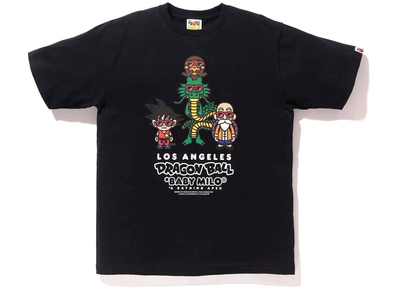 BAPE x Dragon Ball Z LA Exclusive Baby Milo T-shirt Black