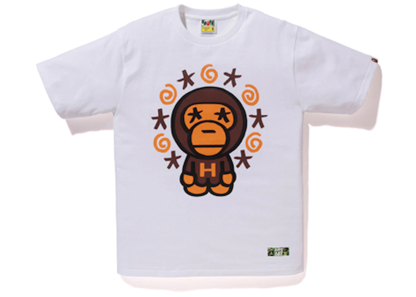BAPE x Eric Haze Baby Milo Tee White