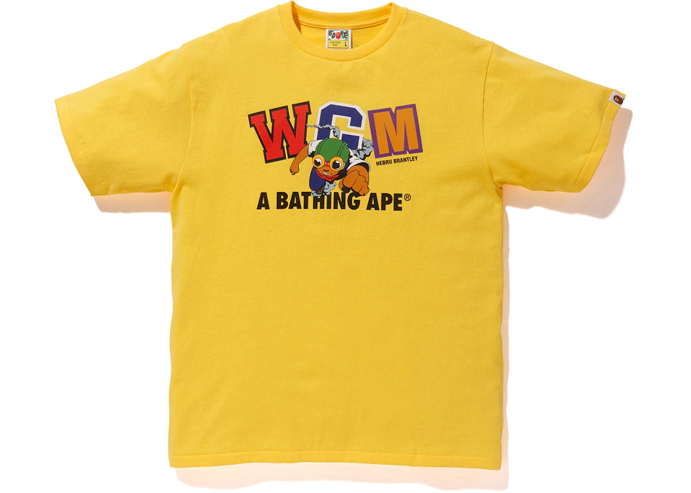 BAPE x Hebru Brantley 2 Tee Yellow