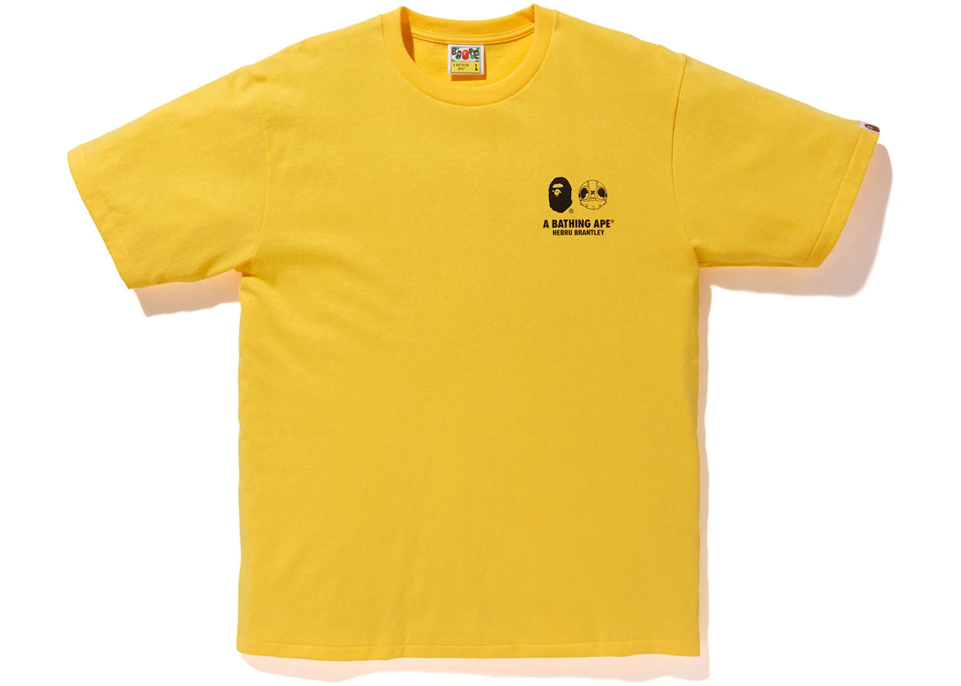BAPE x Hebru Brantley 6 Tee Yellow