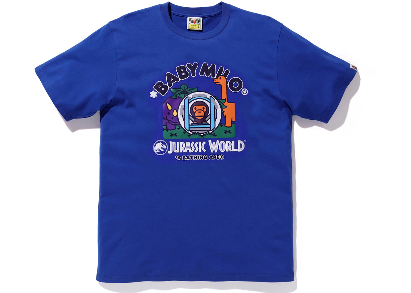 BAPE x Jurassic World Baby Milo Gyrosphere Tee Blue