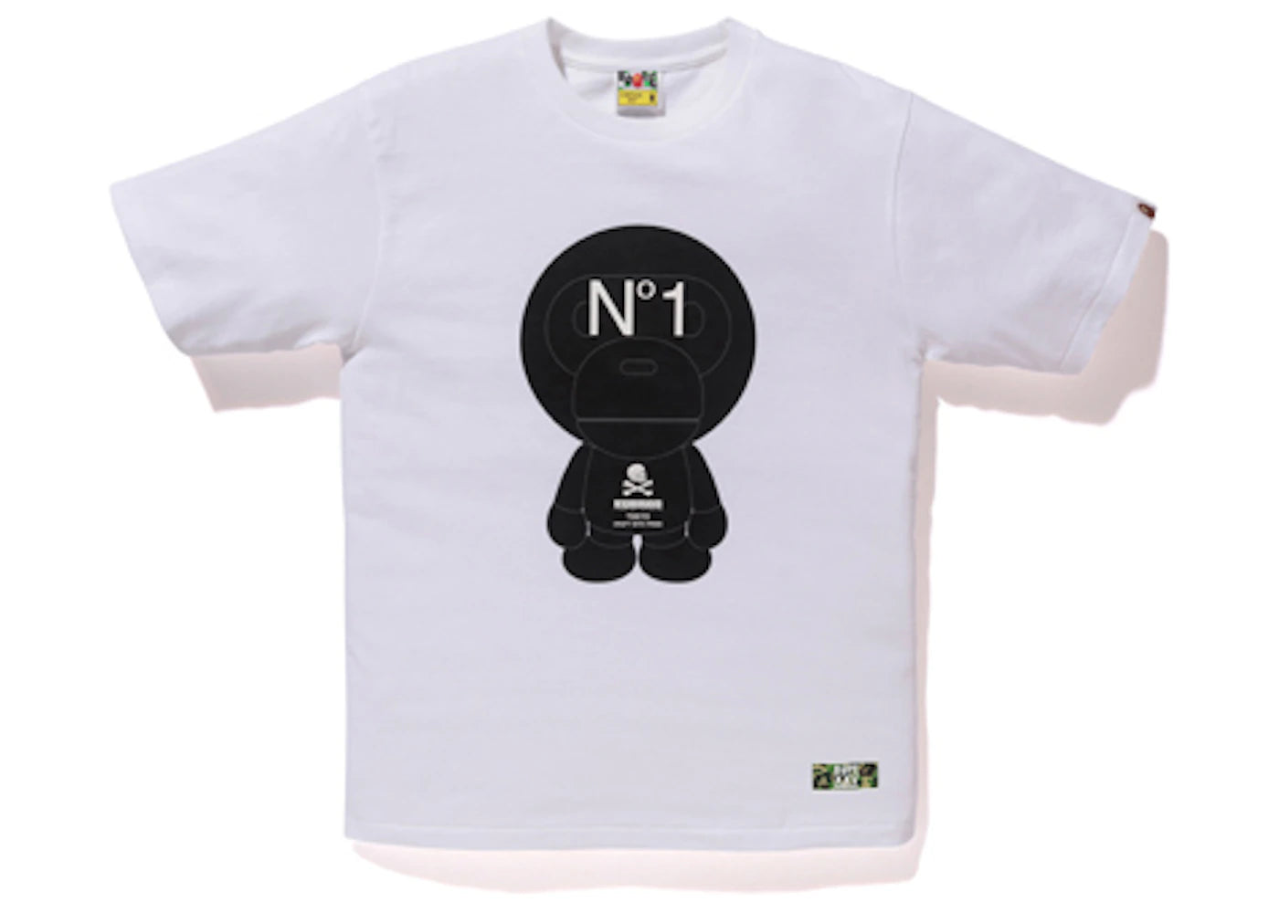 BAPE x Neighborhood Baby Milo Tee White