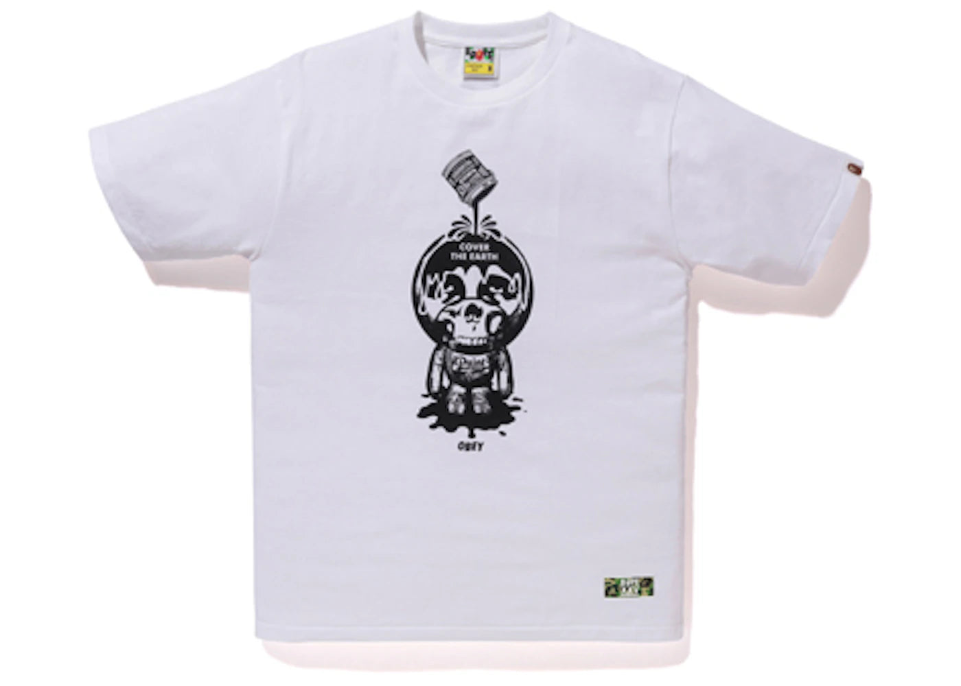 BAPE x Obey Baby Milo Tee White