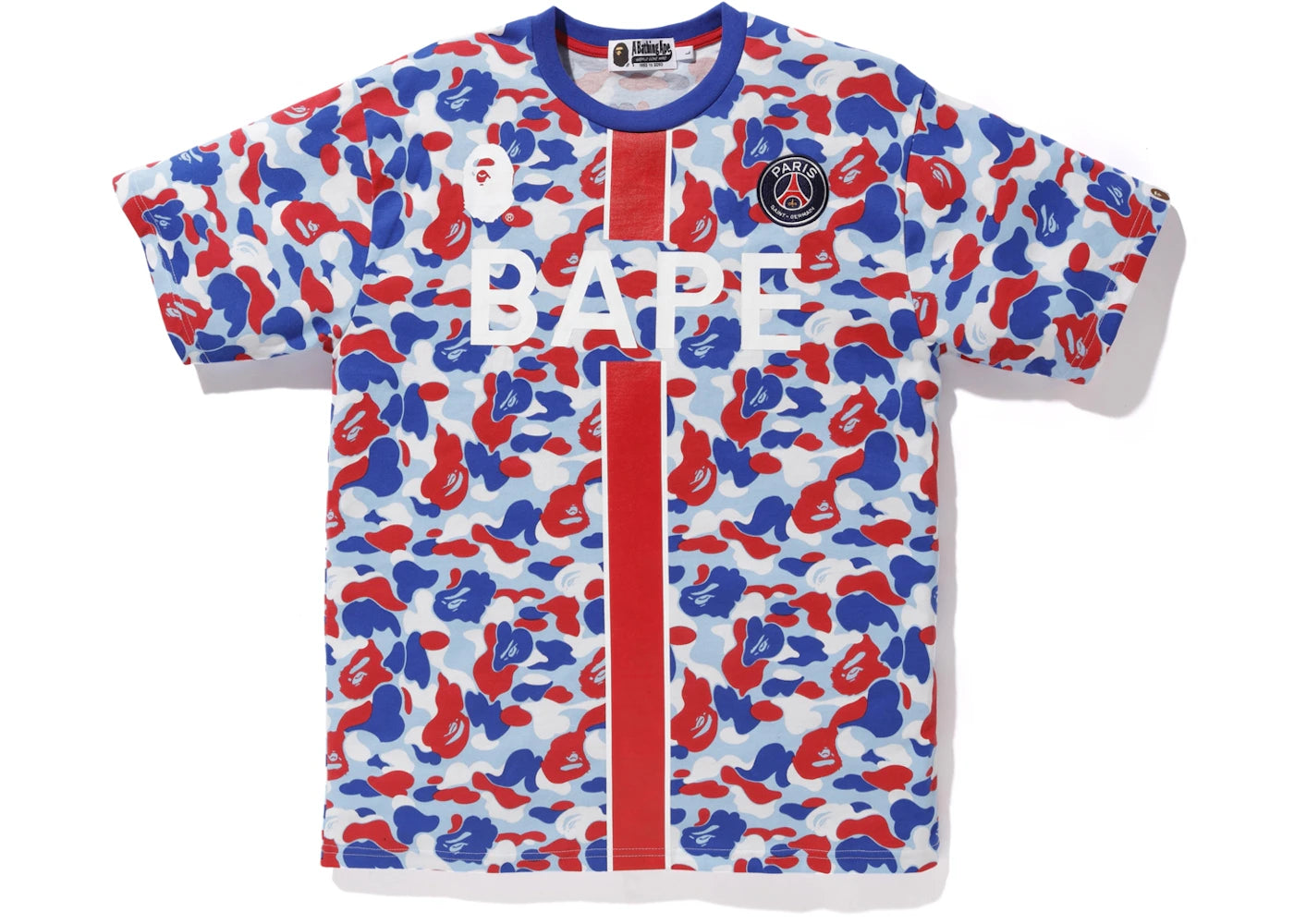 BAPE x PSG Tee Blue
