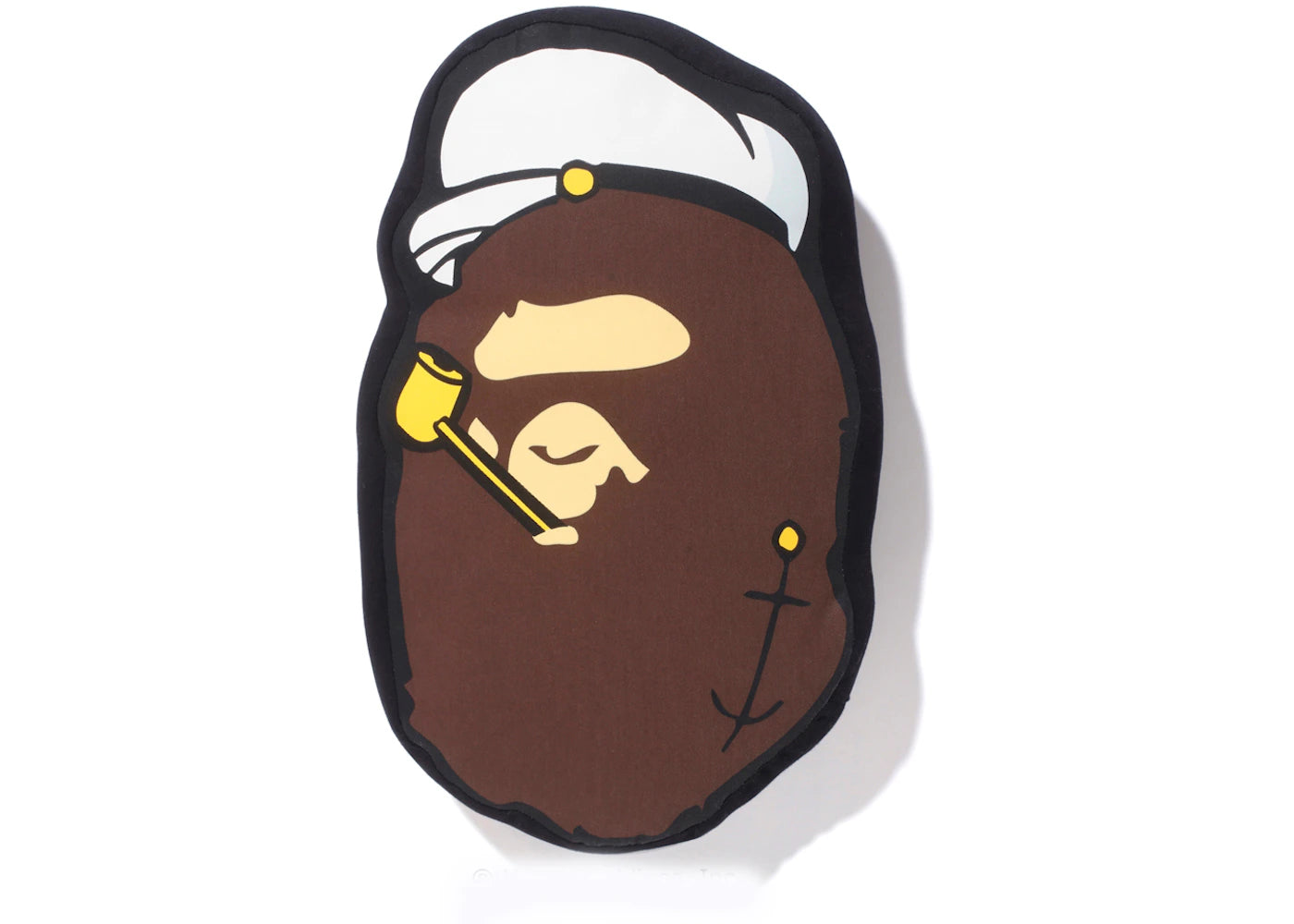 BAPE x Popeye Ape Head Cushion Multi