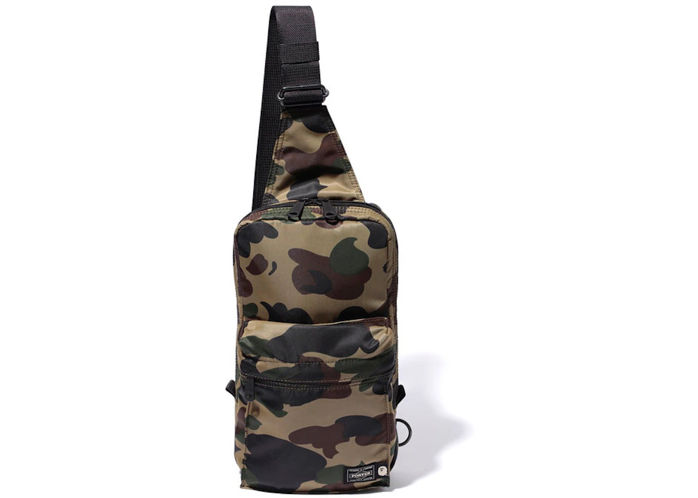 BAPE x Porter 1st Camo One Shoulder Bag Green