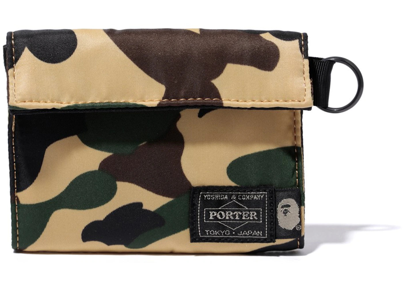 BAPE x Porter 1st Camo Wallet Yellow