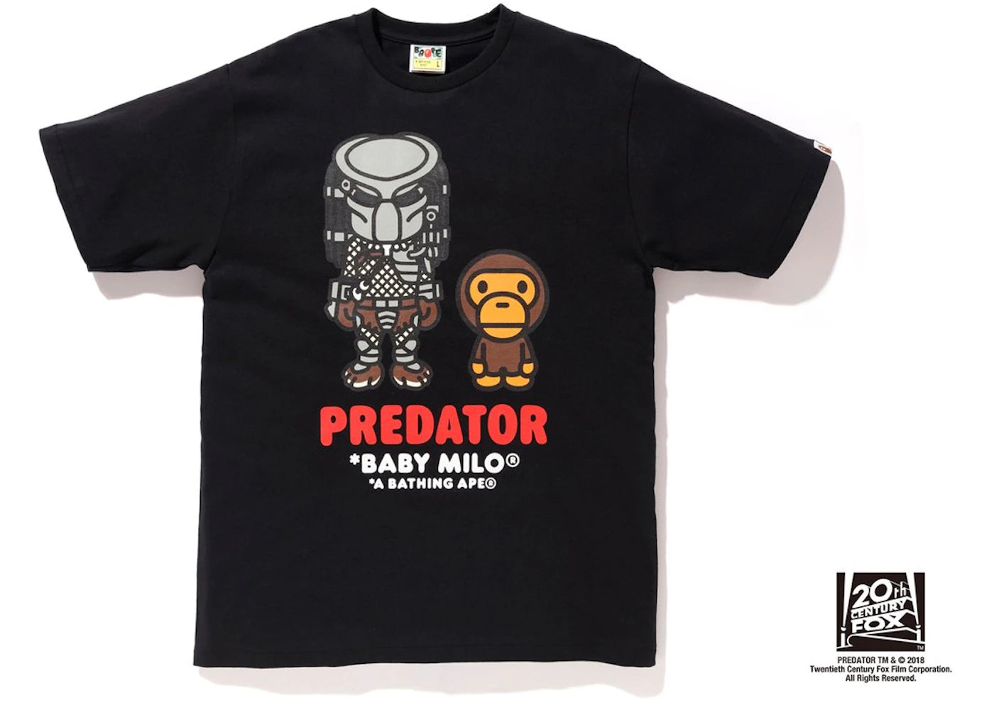BAPE x Predator Baby Milo Tee #1 Black