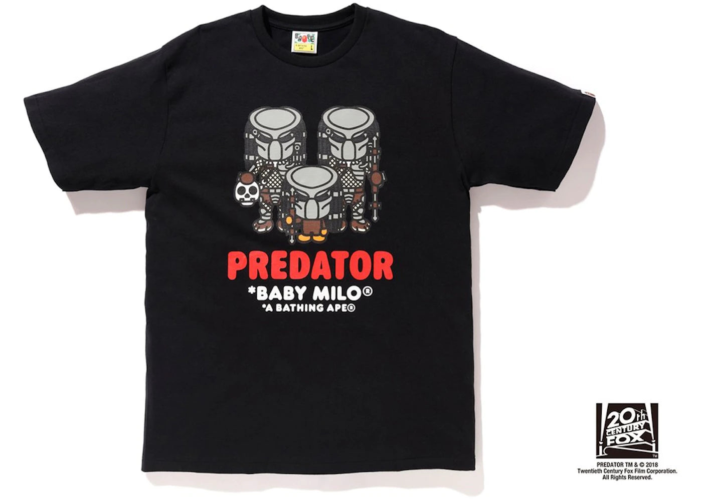 BAPE x Predator Baby Milo Tee #2 Black