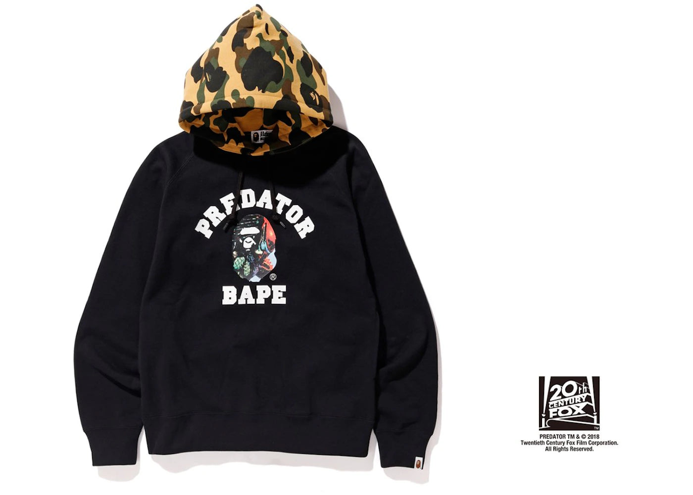 BAPE x Predator Pullover Hoodie Black