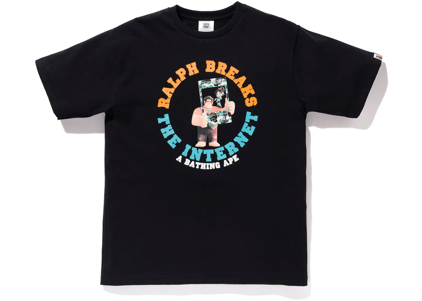 BAPE x Ralph Breaks the Internet Tee 1 Black