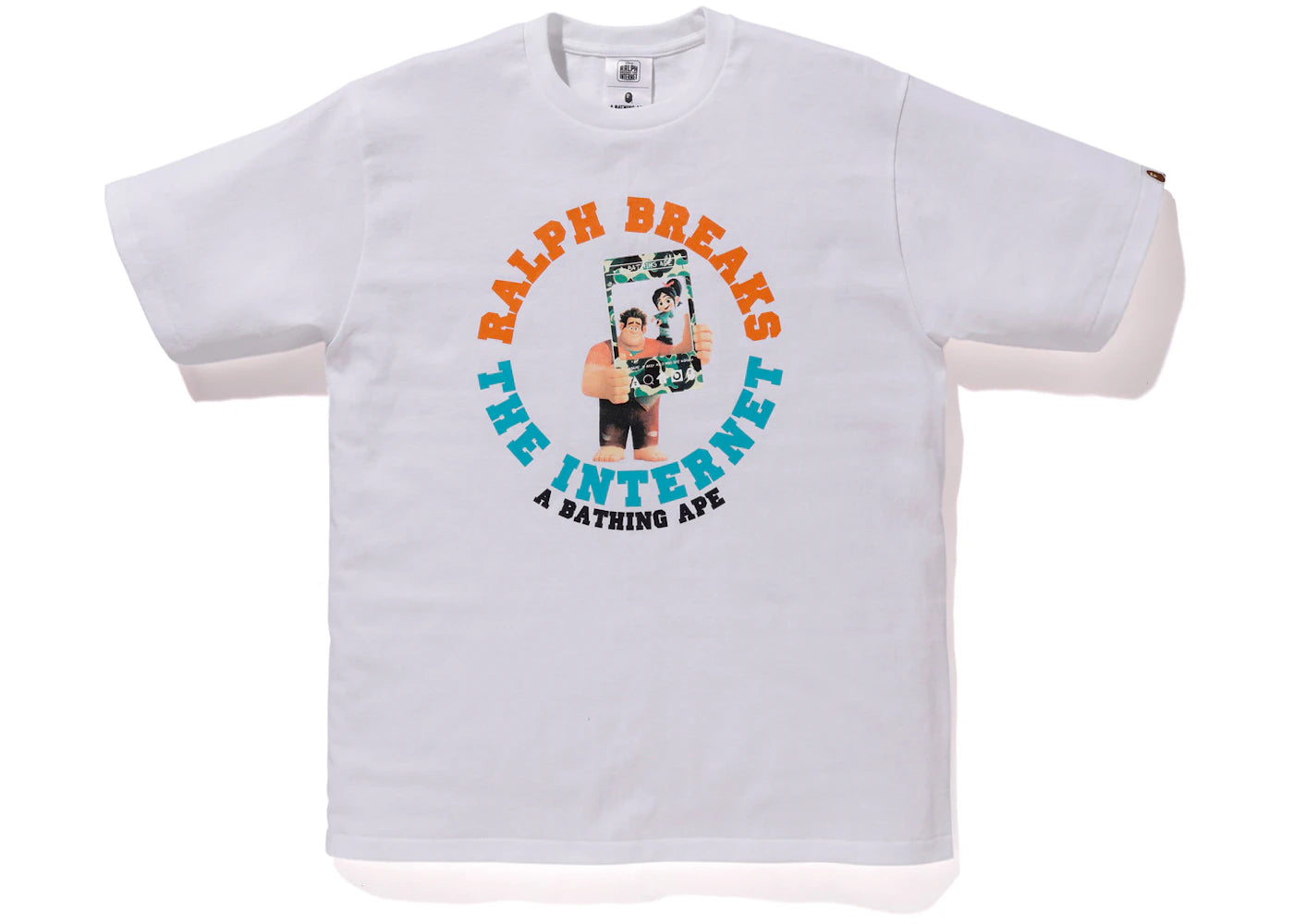 BAPE x Ralph Breaks the Internet Tee 1 White
