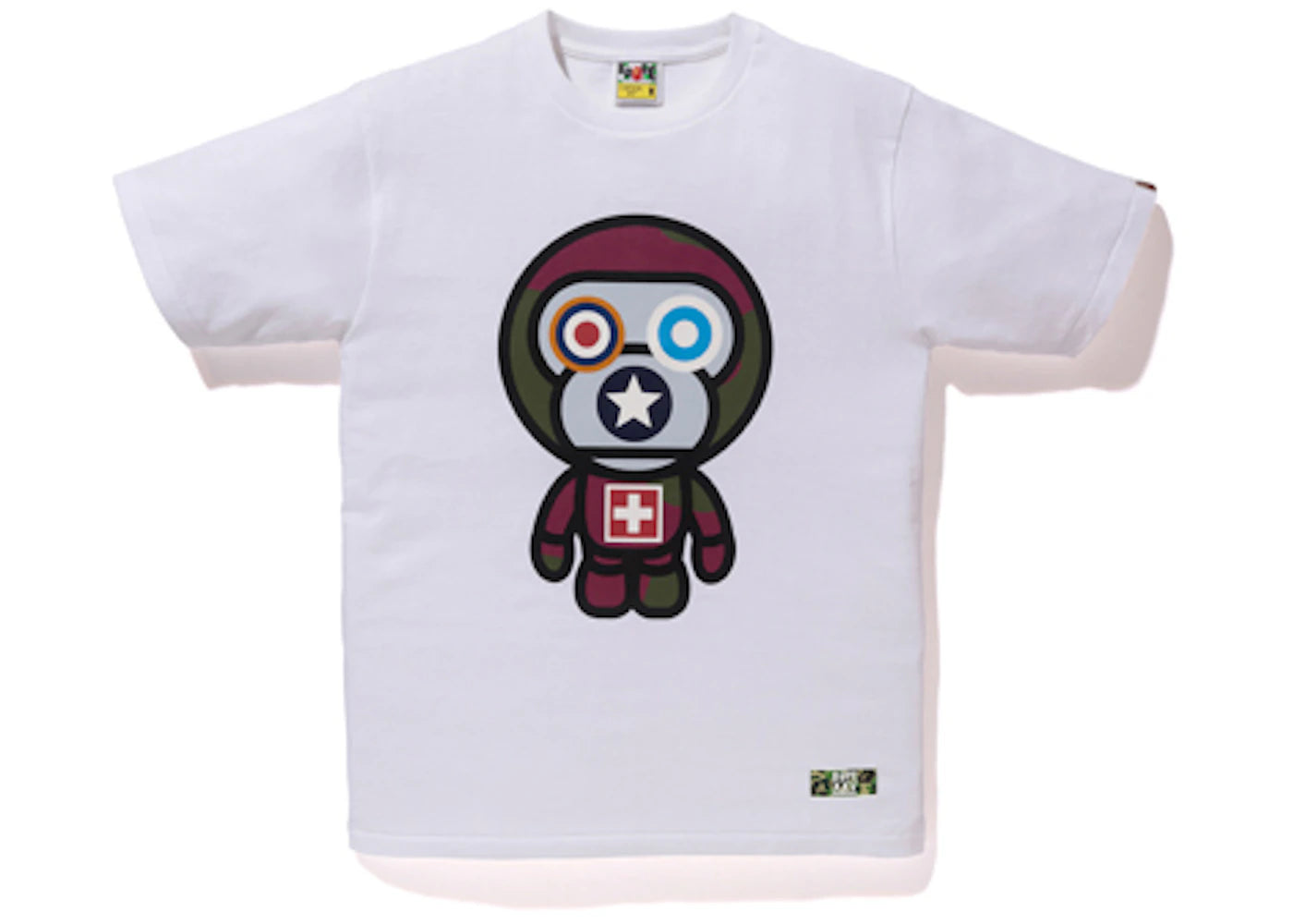 BAPE x Sk8thing Baby Milo Tee White