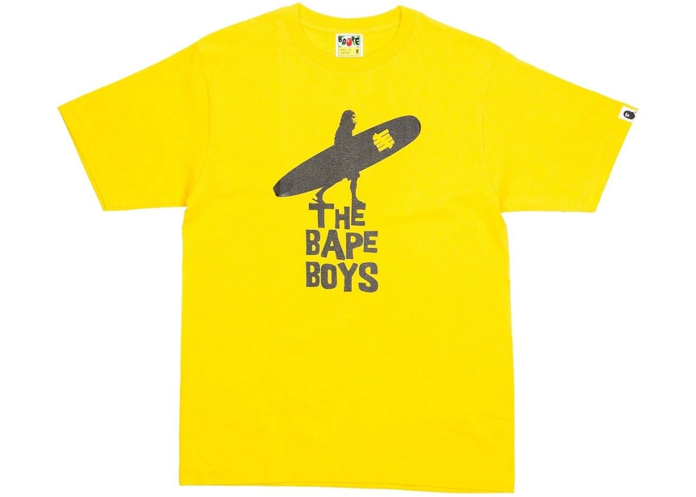 BAPE x Undefeated Boys Tee Yellow