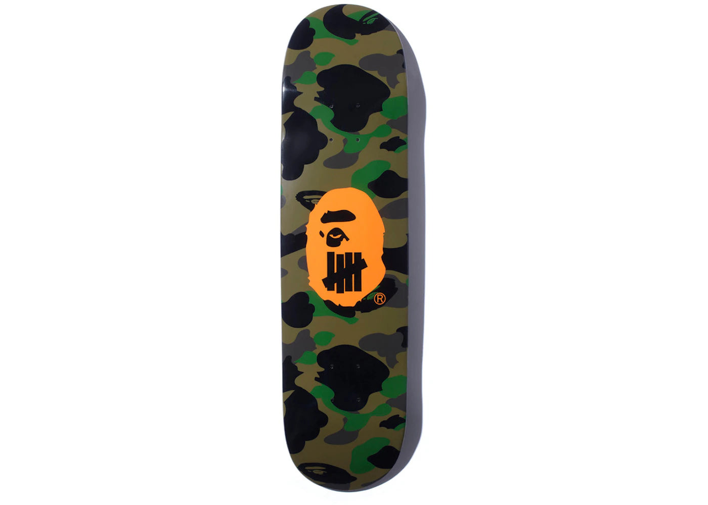 BAPE x Undefeated Skate Skateboard Deck Green