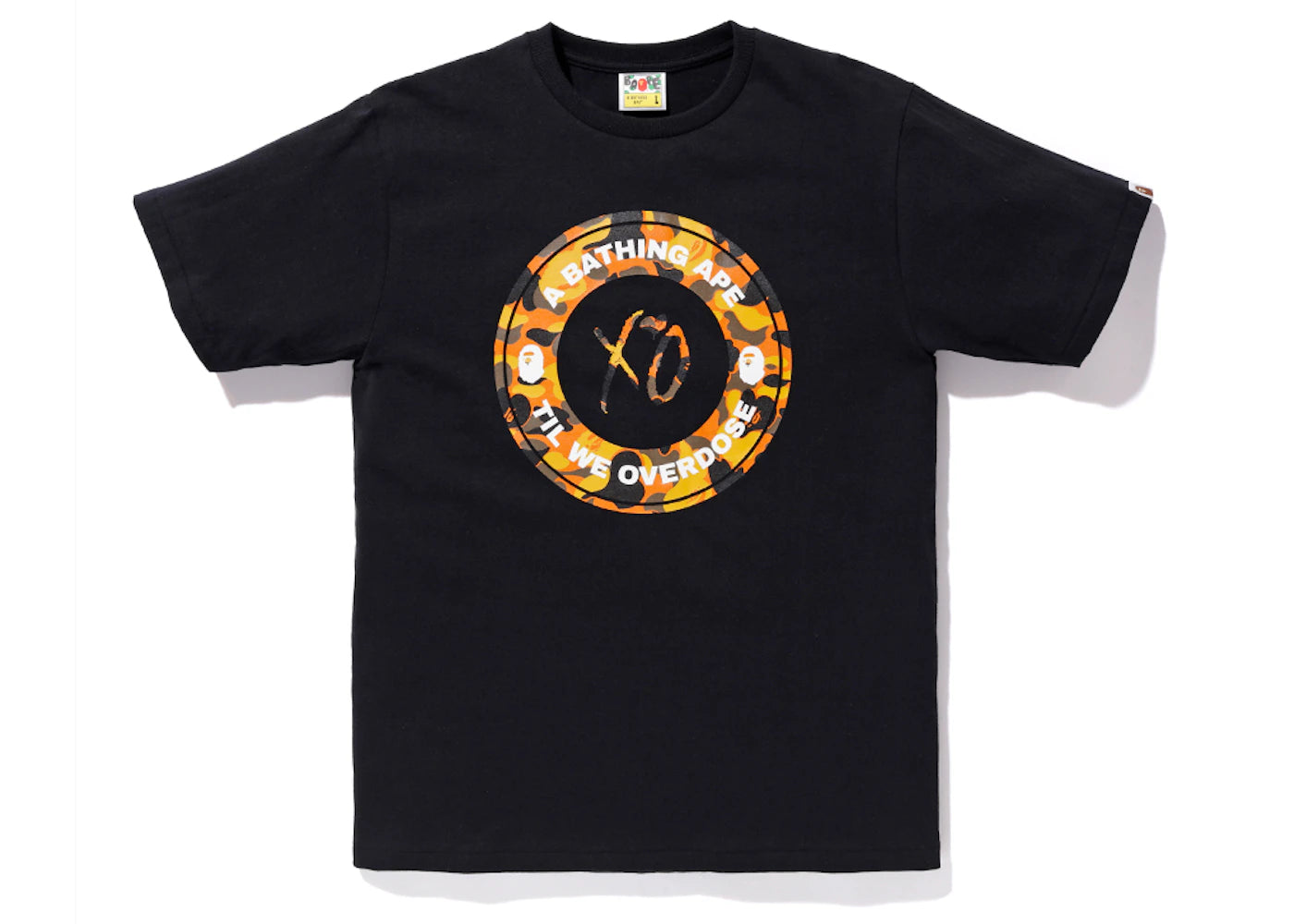 BAPE x XO Busy Works Tee Black