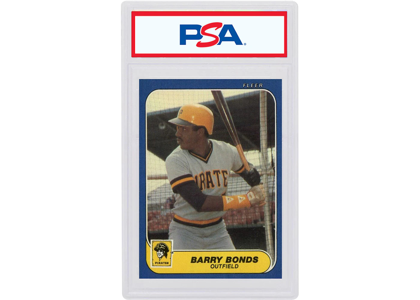 Barry Bonds 1986 Fleer Update Rookie #U-14 (PSA or BGS Graded)