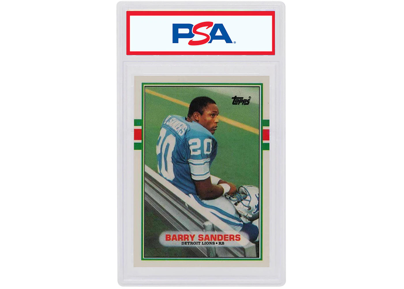 Barry Sanders 1989 Topps Traded Rookie #83T (PSA or BGS Graded)