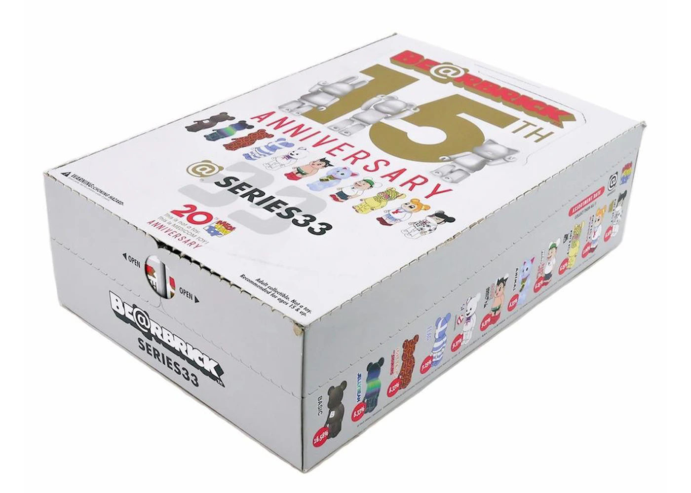 Bearbrick 100% Series 33 Sealed Case (24 Blind Boxes)