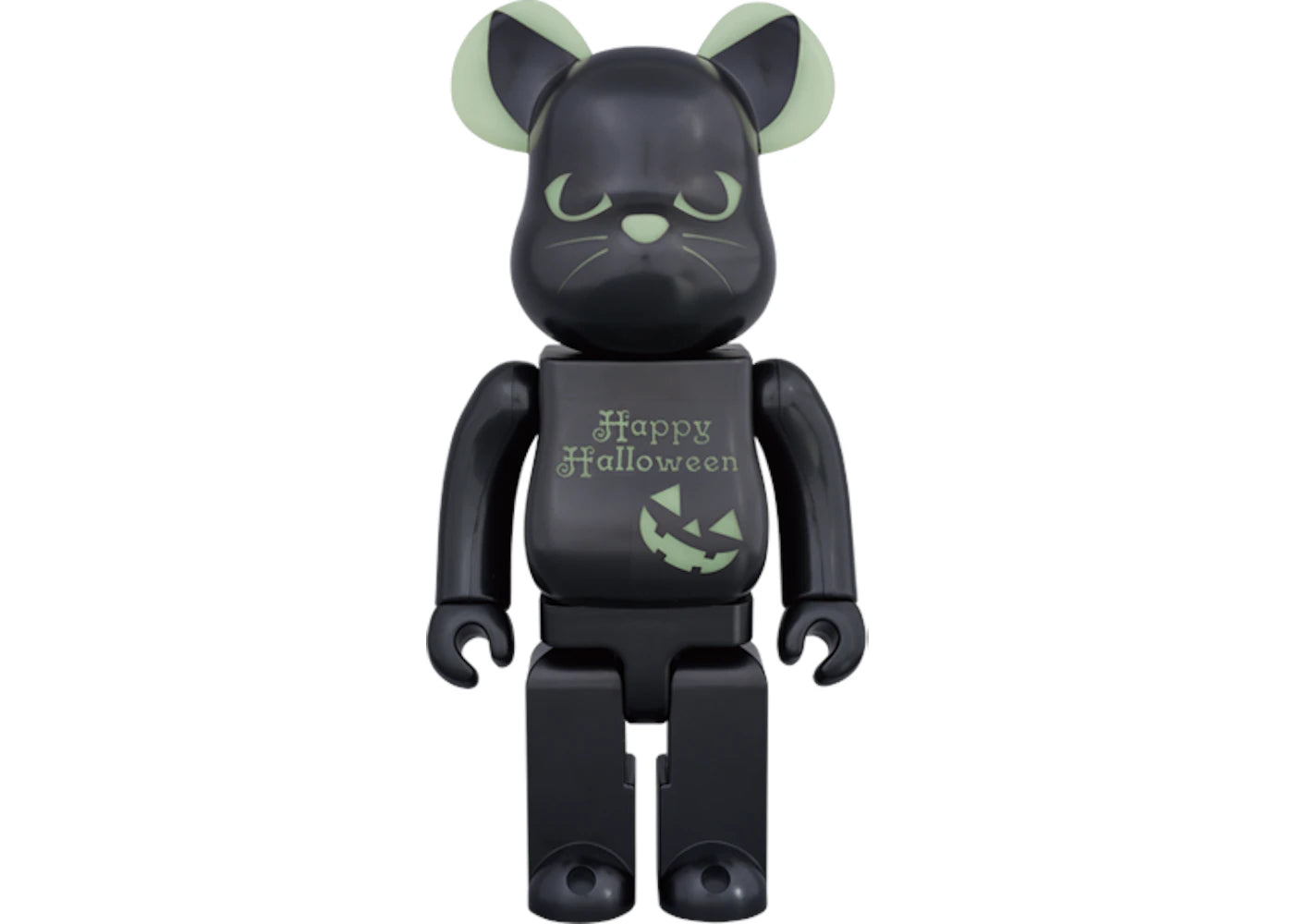 Bearbrick 2016 Halloween 400% Black/Green