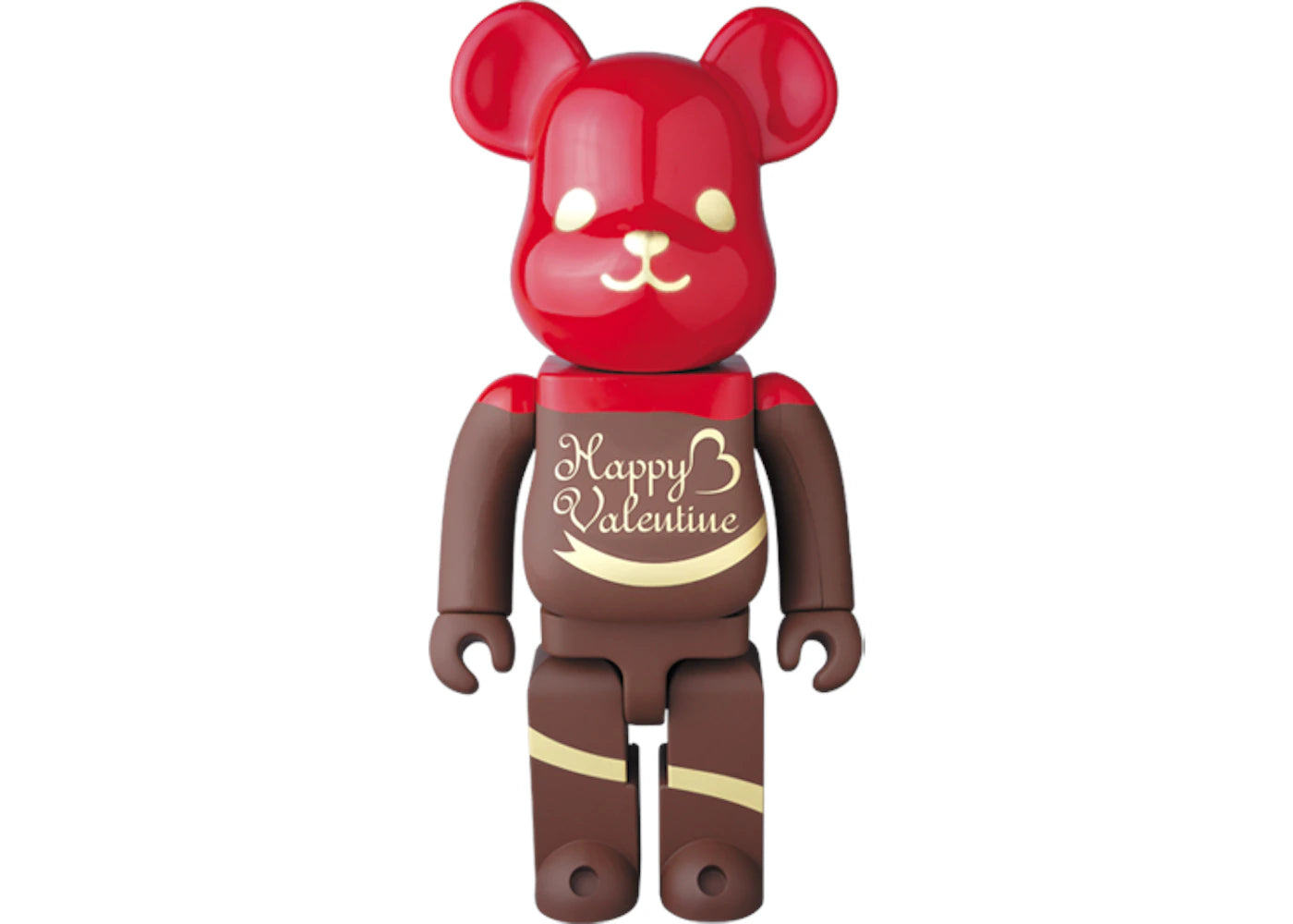 Bearbrick 2017 Valentine Chocolate Framboise Ver. 400% Brown