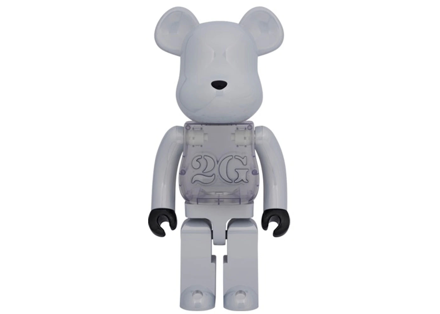 Bearbrick 2G Exclusive 10 White Chrome