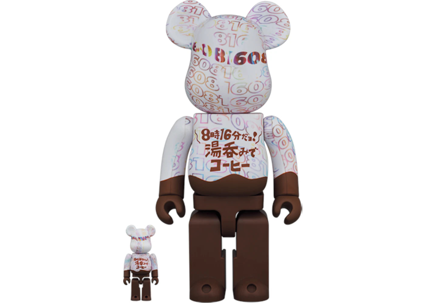 Bearbrick 8:16! 100% & 400% Set