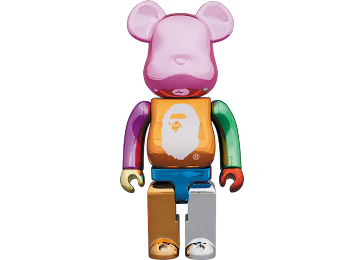 Bearbrick A Bathing Ape 25th Anniversary 400% Multi