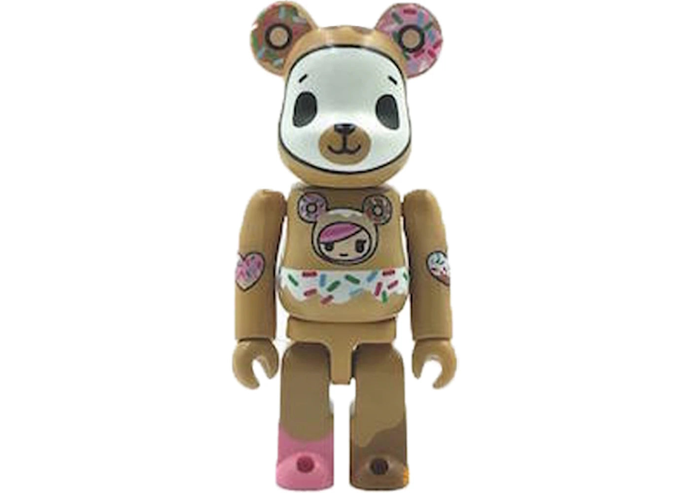 Bearbrick ActionCity x Tokidoki Biscotti 400% Multi