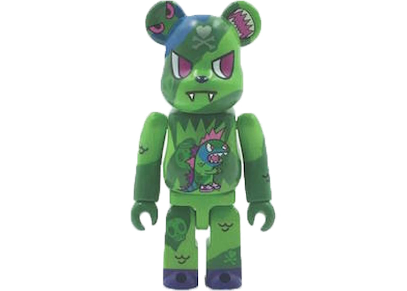 Bearbrick ActionCity x Tokidoki Kaiju 100% Multi