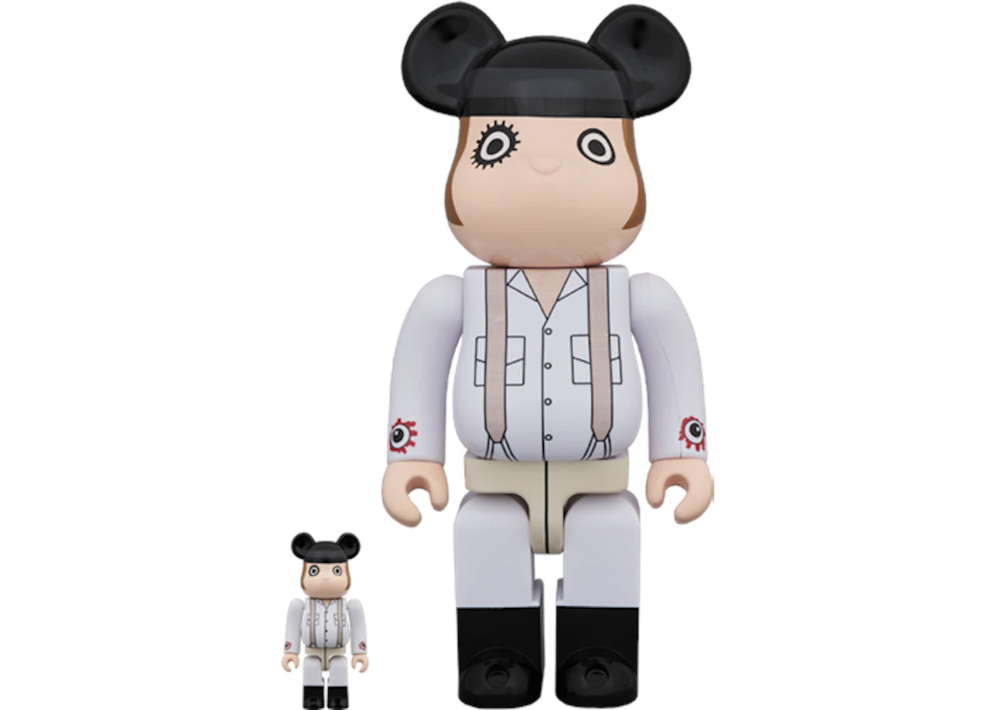 Bearbrick Alex 100% & 400% Set White