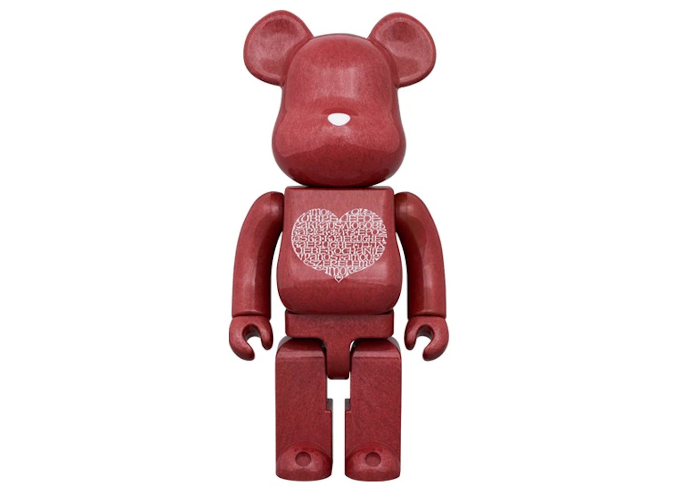 Bearbrick Alexander Girard International Love Heart 400%