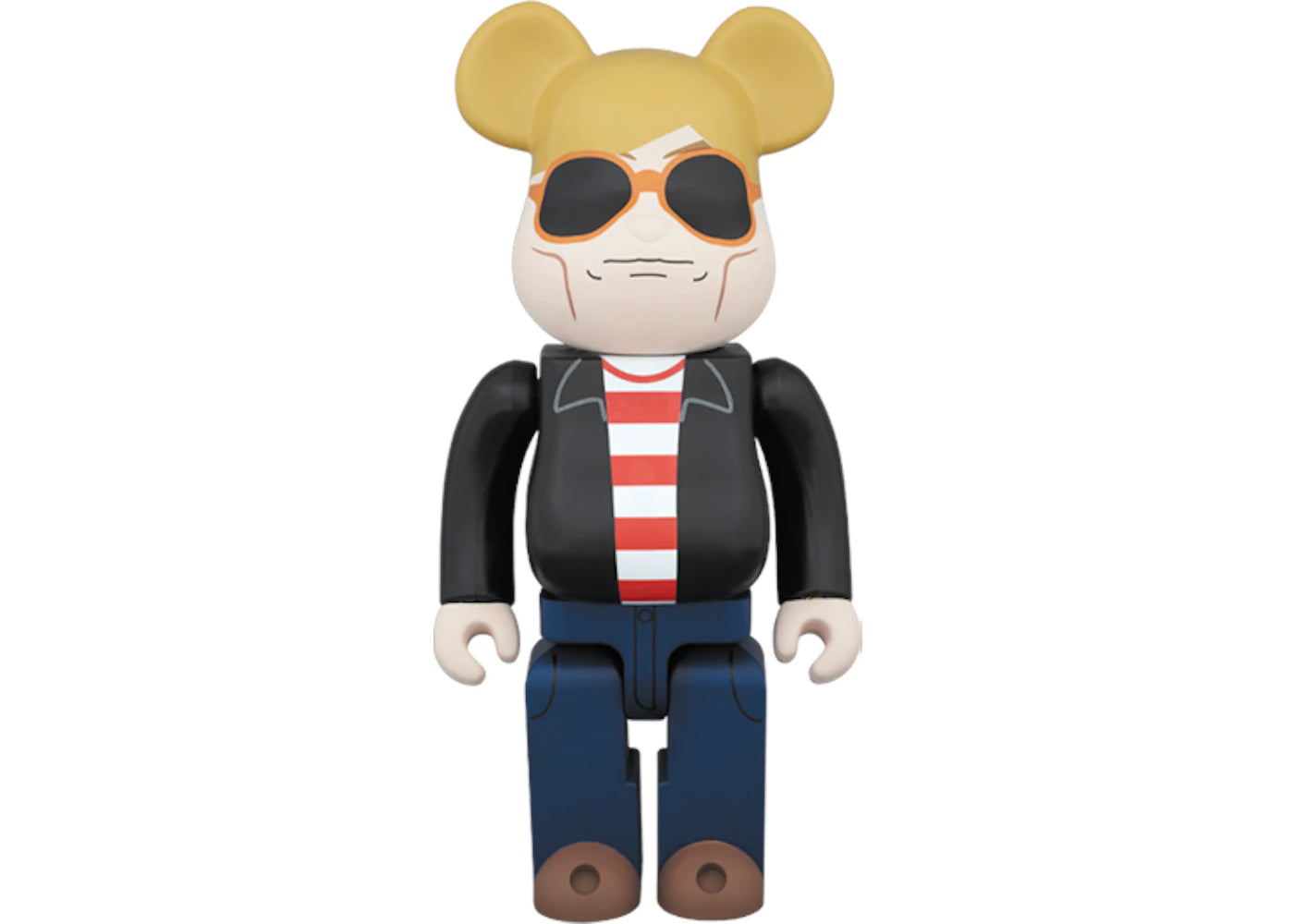 Bearbrick Andy Warhol 60's Style Ver. 400% Black