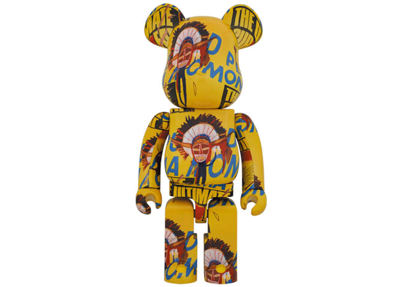 Bearbrick Andy Warhol x Jean-Michel Basquiat #3 1000%