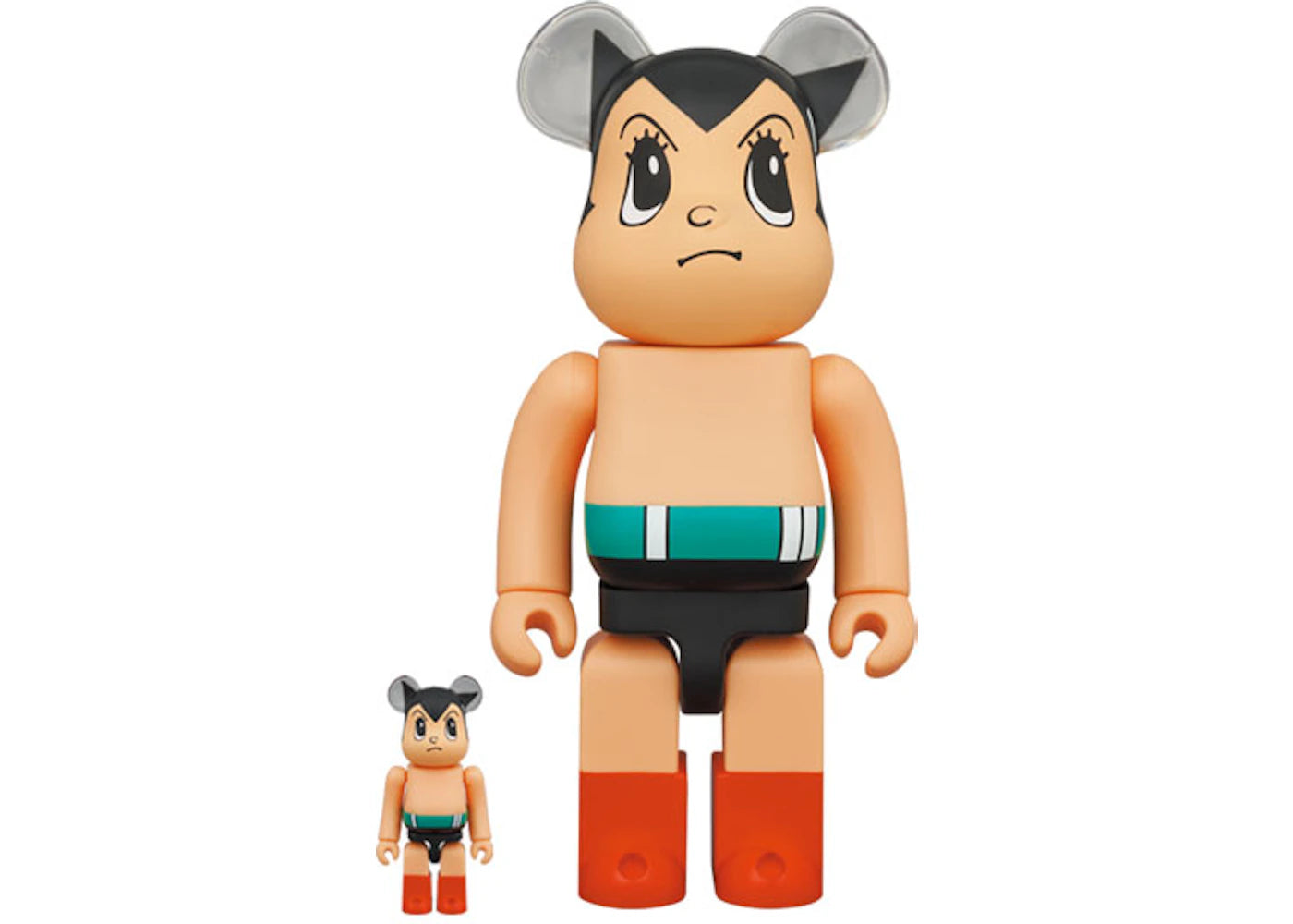 Bearbrick Astro Boy Brave Ver. 100% & 400% Set