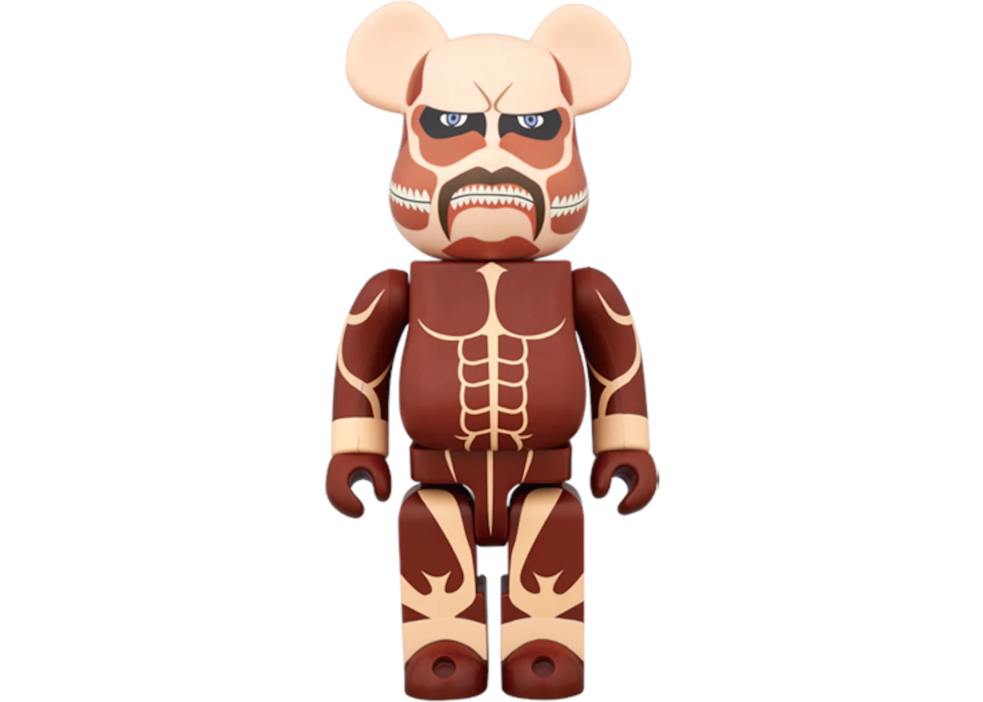 Bearbrick Attack On Titan Colossal 1000% Multi