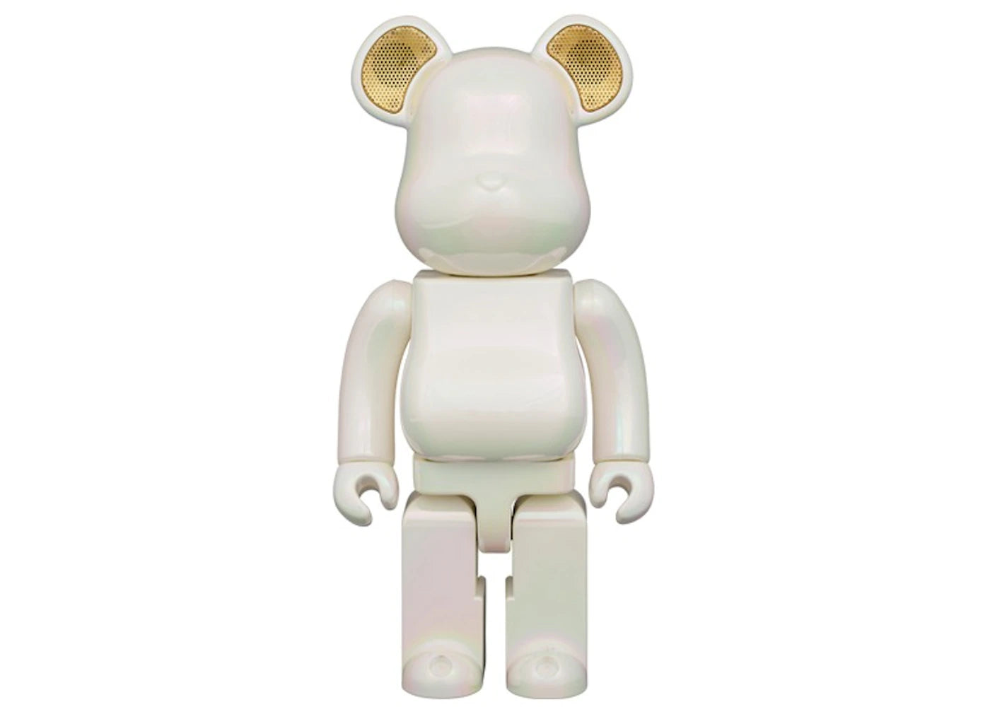 Bearbrick Audio Iridescent Portable Bluetooth Speaker 4 Pearl Mirage