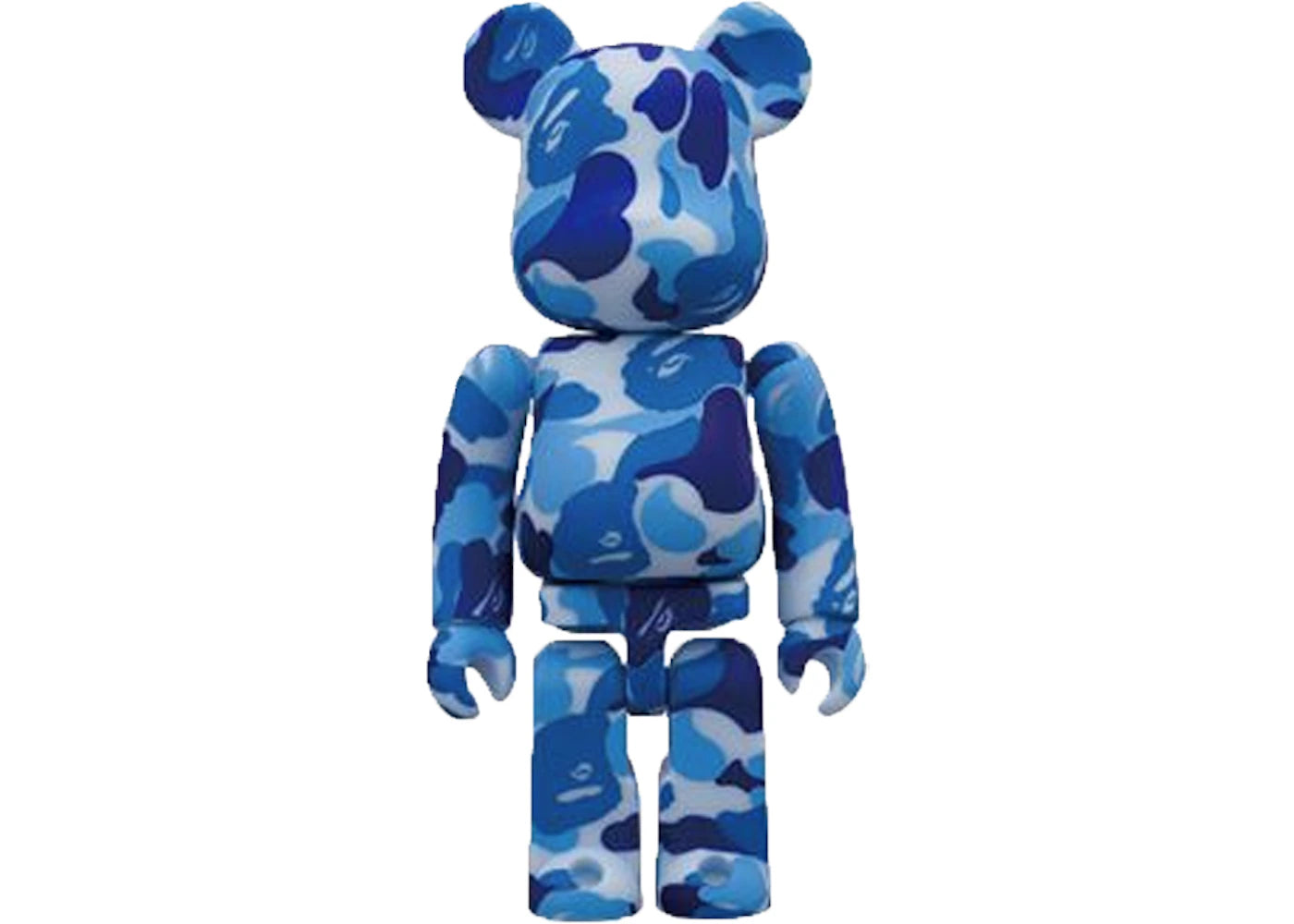 Bearbrick BAPE Play 100% Camo Blue