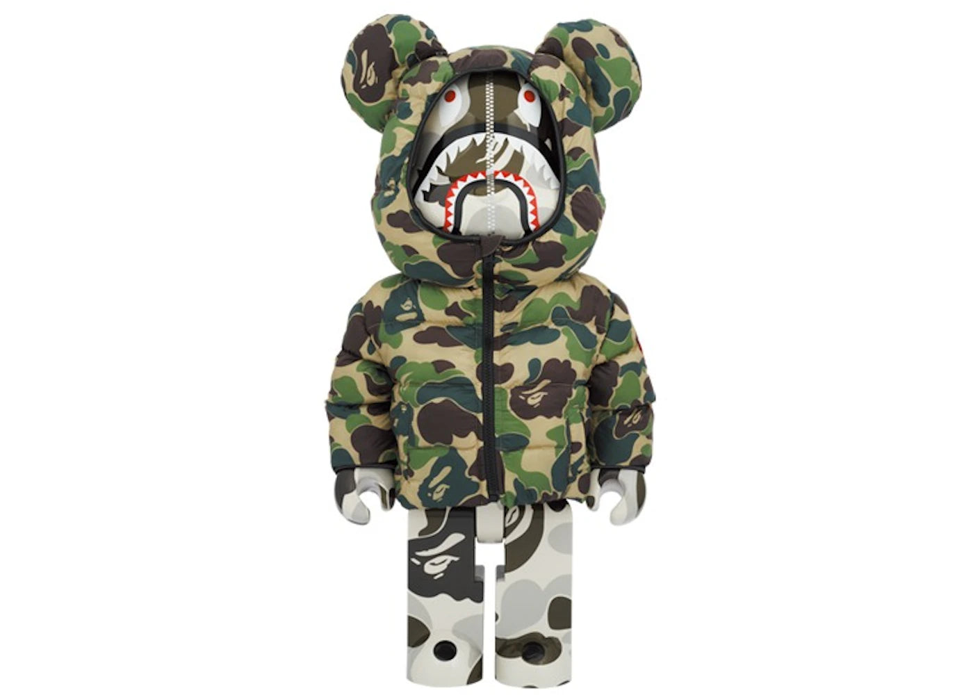 Bearbrick BAPE(R) x Canada Goose Shark 1000%