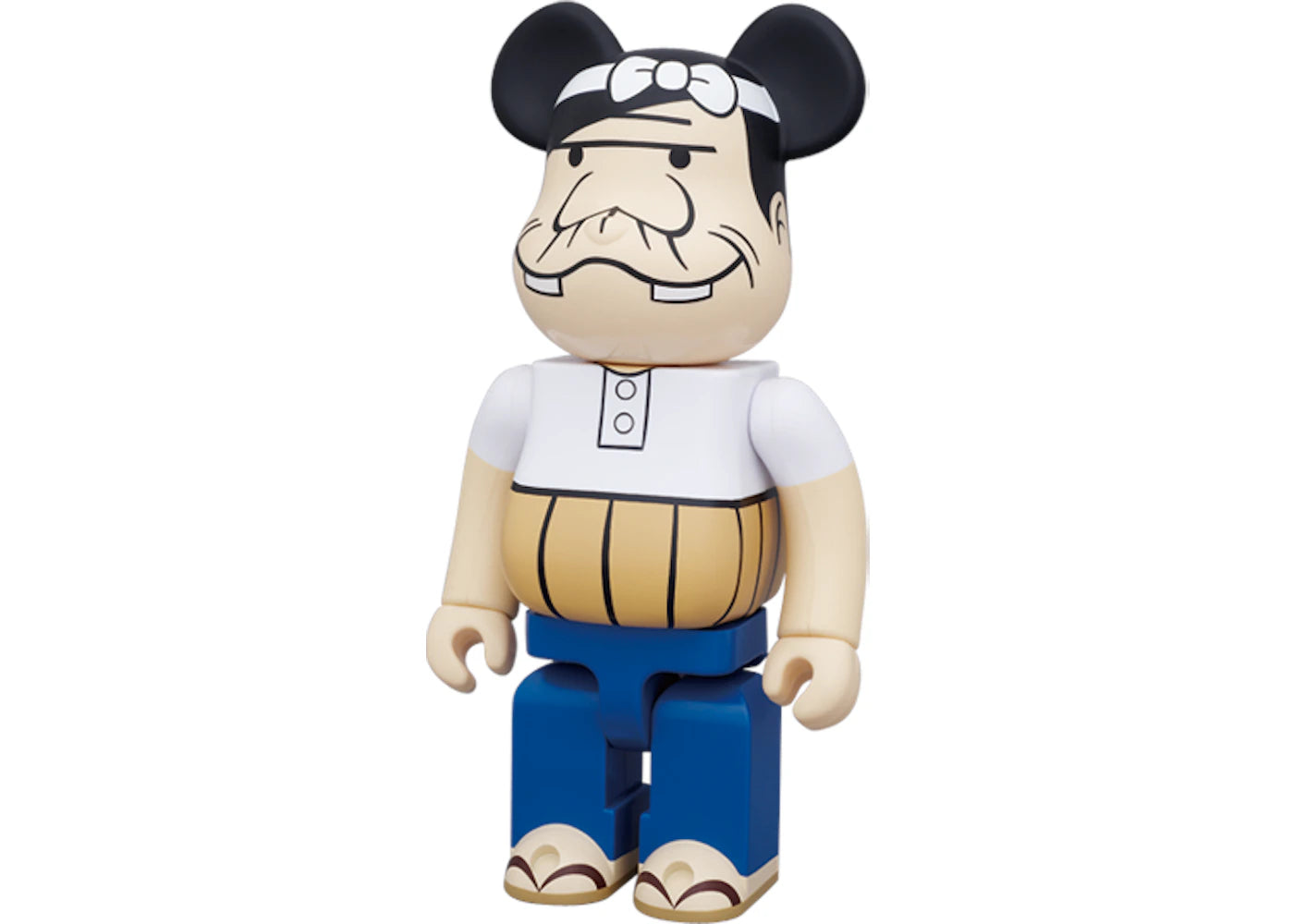 Bearbrick Bakabon's Papa by Mangart Beams T 400% White