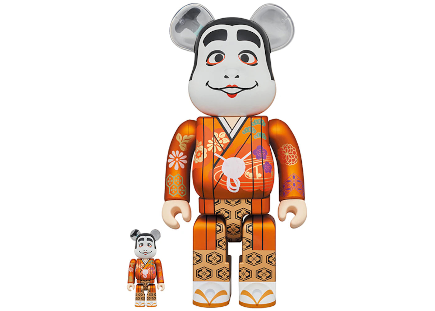 Bearbrick Bakatonosama (2G Exclusive) 100% & 400% Set