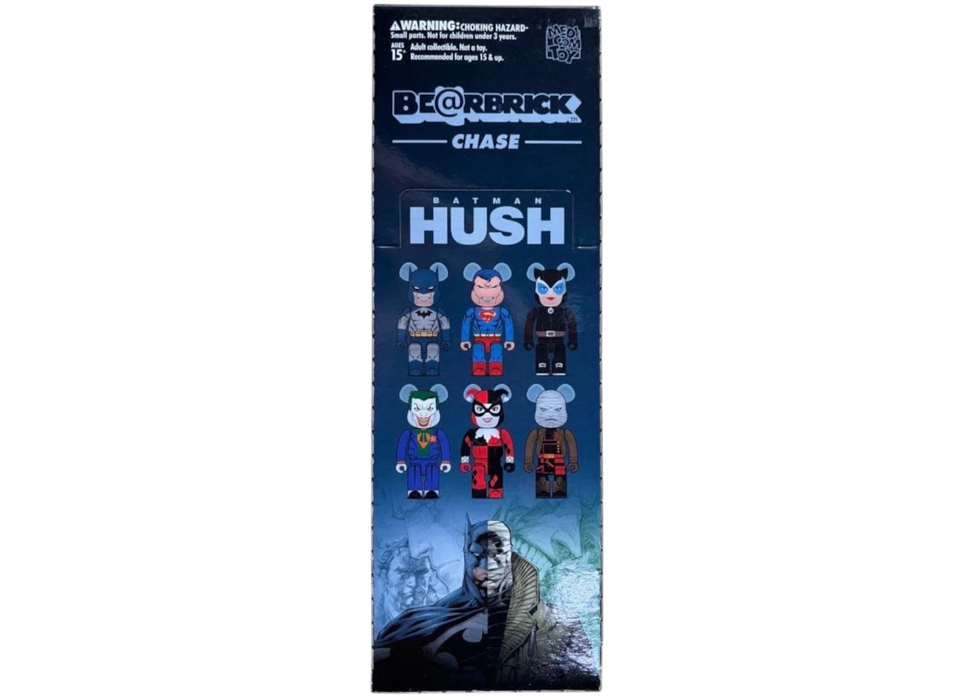 Bearbrick Batman Hush Chase #1 Sealed Case (12 Blind Box)