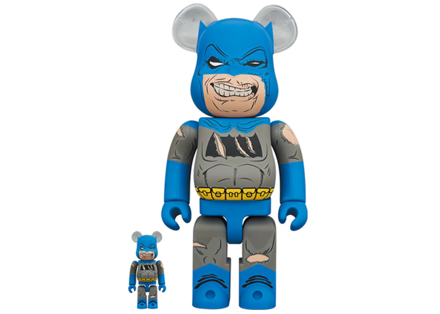 Bearbrick Batman TDKR: The Dark Knight Triumphant 100% & 400% Set