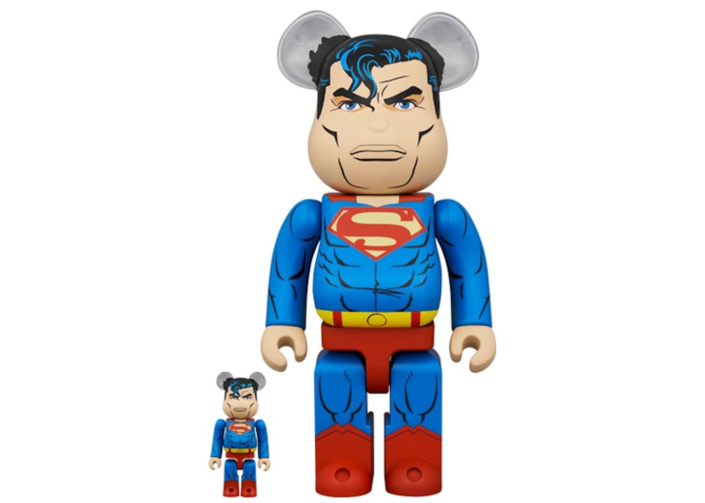 Bearbrick Batman The Dark Knight Rising Superman 100% & 400% Set