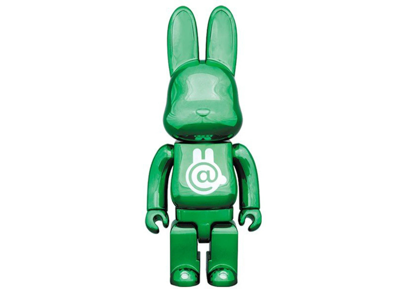 Bearbrick Bearbrick Rabbrick CHROME 400% GREEN