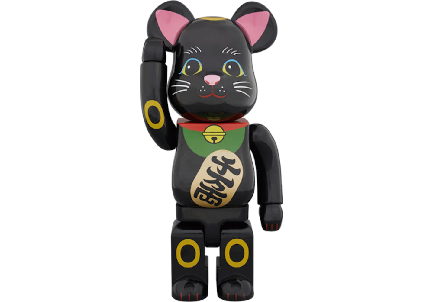 Bearbrick Beckoning Cat 400% Black