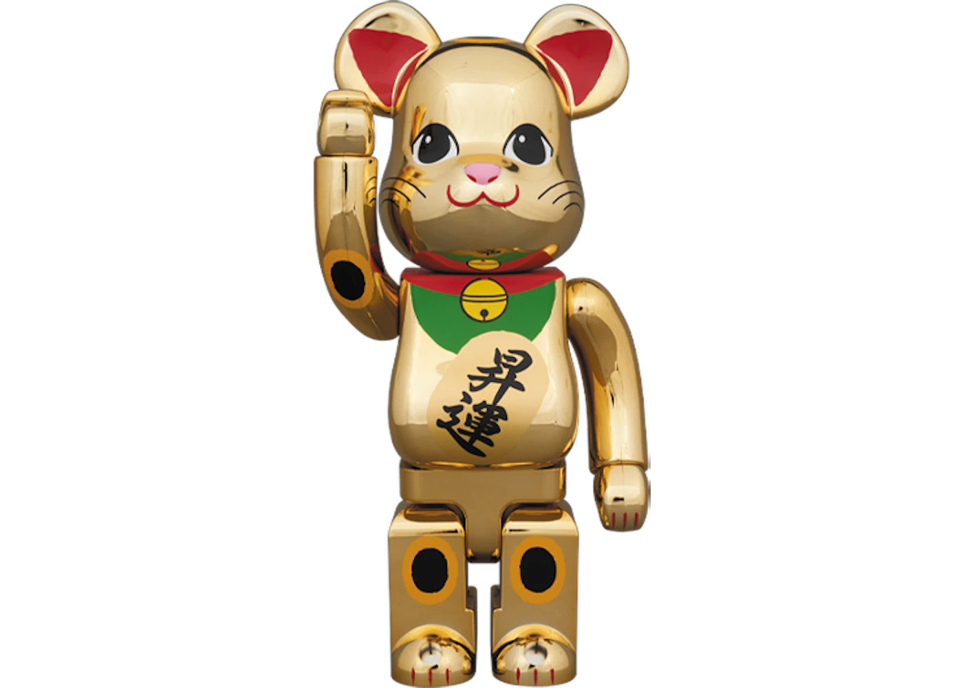 Bearbrick Beckoning Cat Gold Plating Promotion 400%