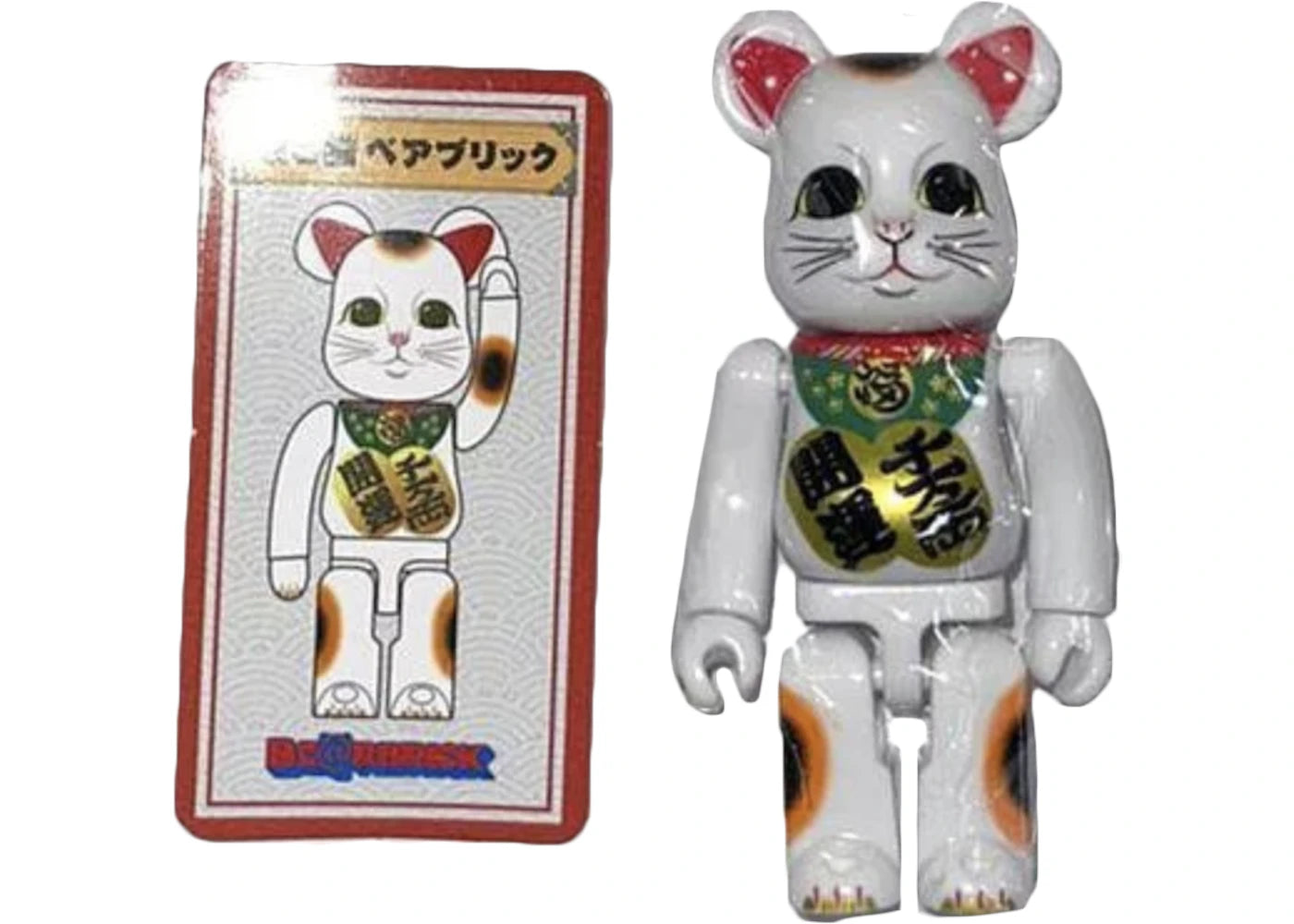 Bearbrick Beckoning Lucky Cat Series 42 100%